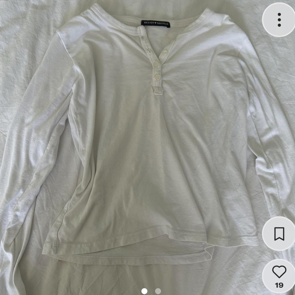 white brandy long sleeve